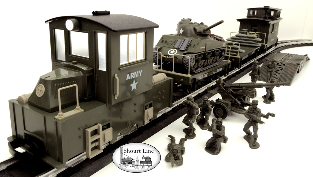 G Scale HLW 10201 Army Play Starter Set + Tank + Army Figures & Accesories