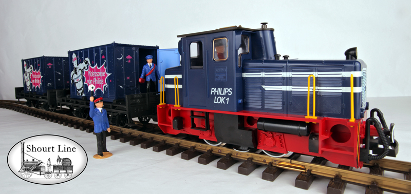 LGB 20412PV Philips GMBH Videospiele Diesel Loco Freight Tralin Starter Set G-Scale