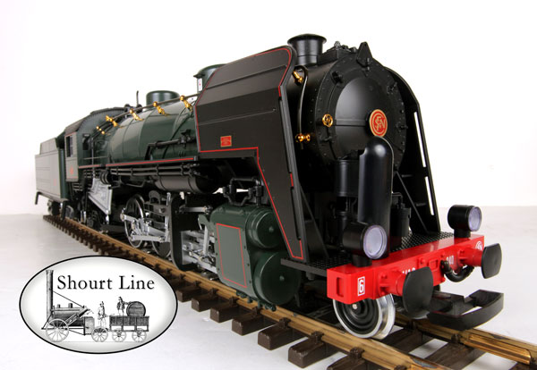 LGB 22871 SNCF 141R 640 French Green Mikado Steam Locomotive Smoke Lights NEW