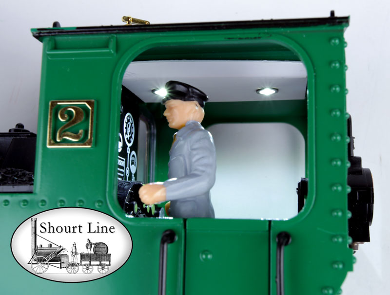 G Scale LGB 20301 Christmas Passenger Starter Set + SL 18 LED Lighting + 12 LED Animated Holiday Wreath + LED Ctrl Dimmer w Anti flicker Buffer