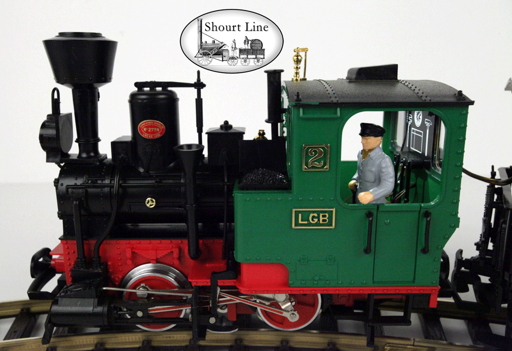 G Scale LGB 20301 Christmas Passenger Starter Set + SL 18 LED Lighting + 12 LED Animated Holiday Wreath + LED Ctrl Dimmer w Anti flicker Buffer
