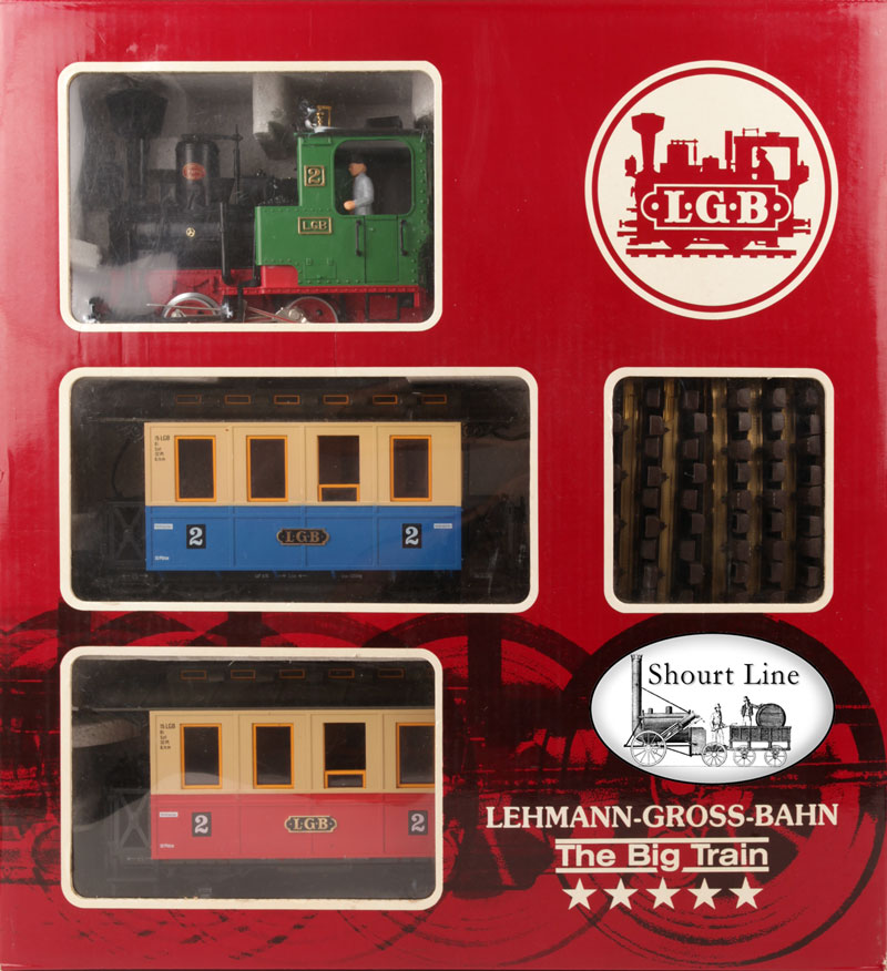 G Scale LGB 20301 Christmas Passenger Starter Set + SL 18 LED Lighting + 12 LED Animated Holiday Wreath + LED Ctrl Dimmer w Anti flicker Buffer