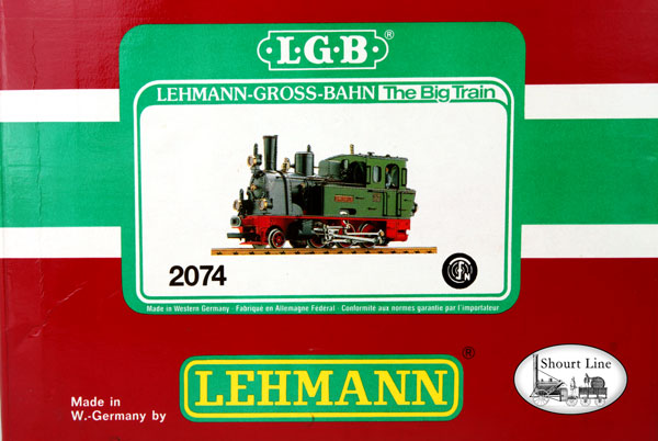 Shourt Line LGB 2074 Spreewald Steam Locomotive ESU Loksound 5 decoder with ESU pulse smoker SL LED directonal lighting