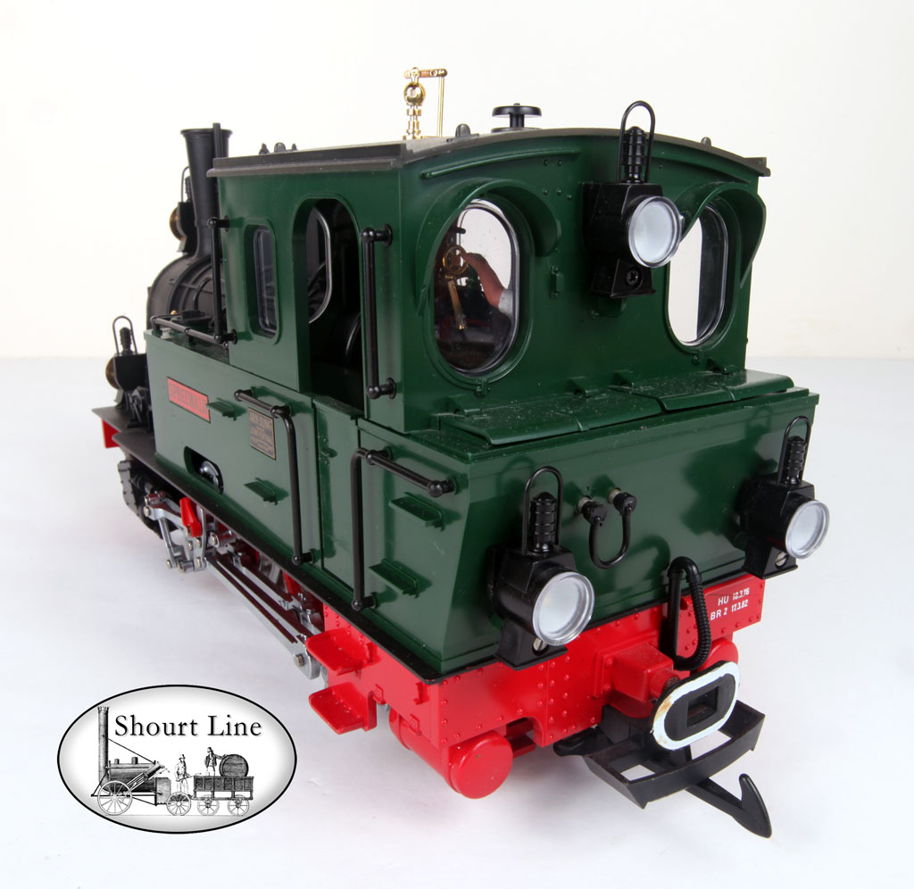 LGB 2074 Spreewald Steam Locomotive Left rear view