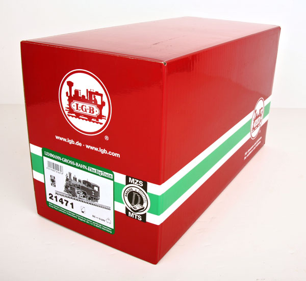LGB 21471 MTS/DCC SBB-Brunig HG 3/3 Rack Steam Locomotive box