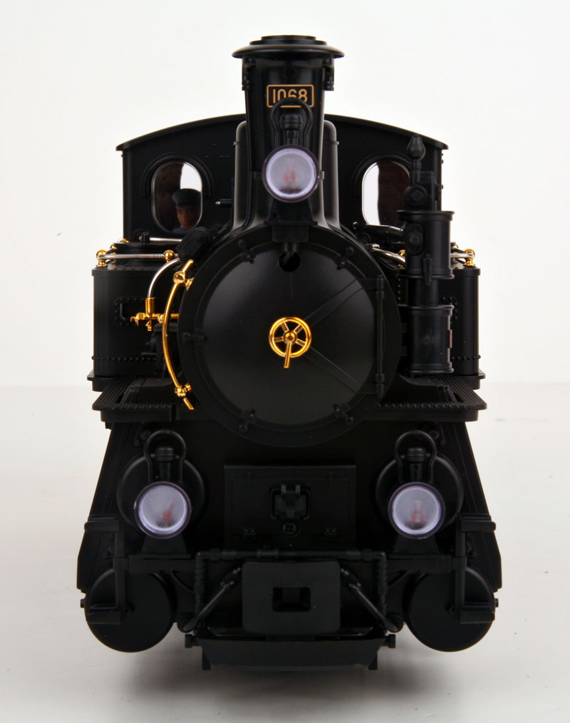 LGB 21471 MTS/DCC SBB-Brunig HG 3/3 Rack Steam Locomotive Front View