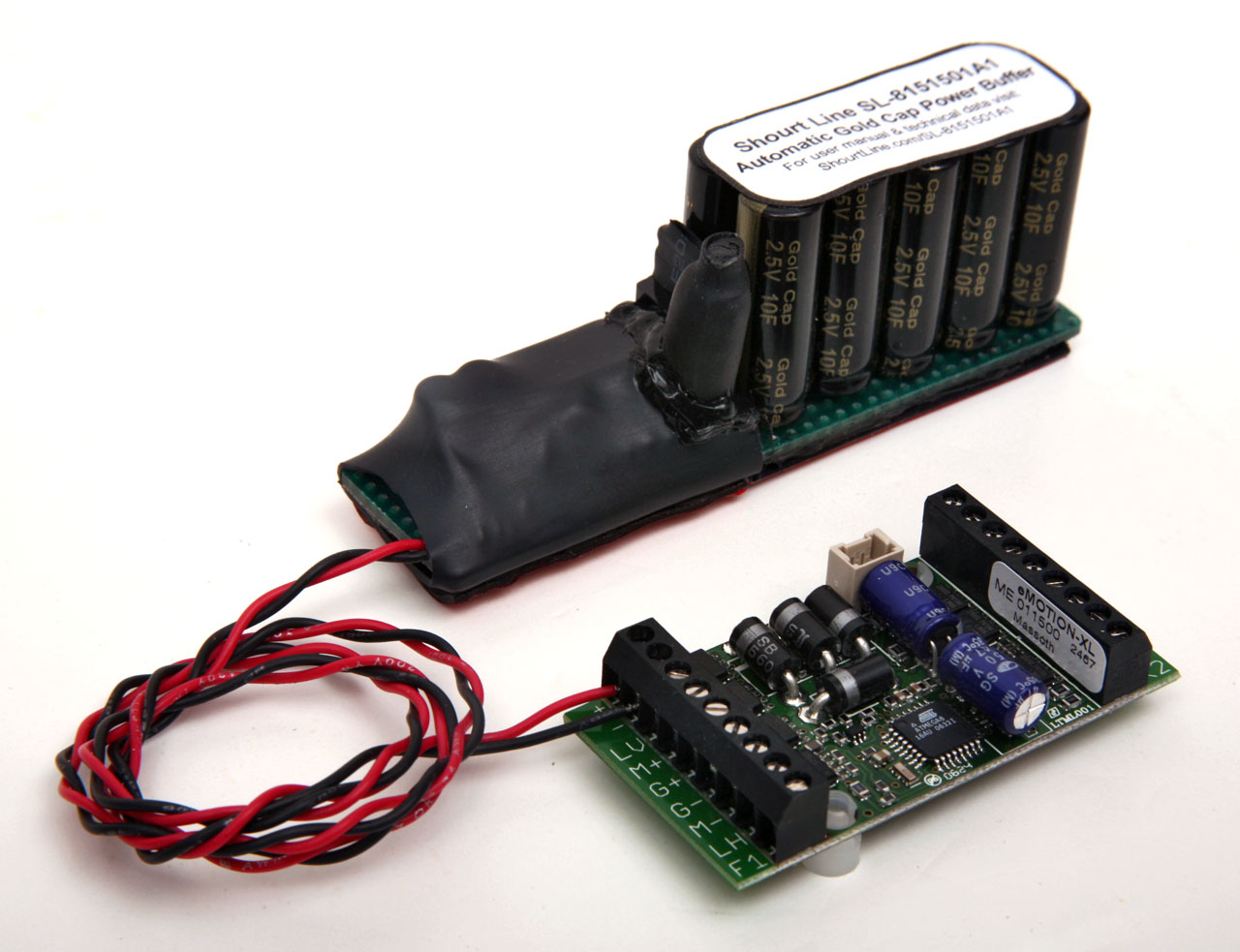 SL-8151501A1 Automatic Gold Cap Buffer connected to Massoth XL decoder